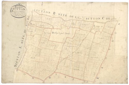 Bougon - FRAD079_CADASTRE_NAPOLEONIEN Section D1 dite du Grand et Petit Javersai 