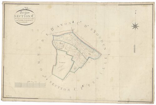 Bougon - FRAD079_CADASTRE_NAPOLEONIEN Section C2 dite de Gandonné 