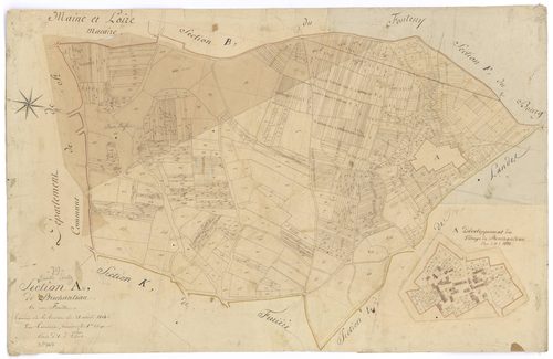 Bouillé-Loretz - FRAD079_CADASTRE_NAPOLEONIEN Section A de Brechanteau 