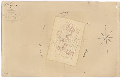 Bouillé-Loretz - FRAD079_CADASTRE_NAPOLEONIEN Section F1 dite du Bourg 