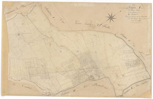 Bouillé-Loretz - FRAD079_CADASTRE_NAPOLEONIEN Section I1 dite de la Pierre Levée 