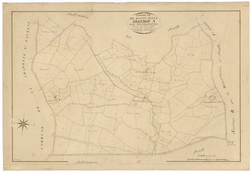 Bouin - FRAD079_CADASTRE_NAPOLEONIEN Section A2 dite des Galandières 