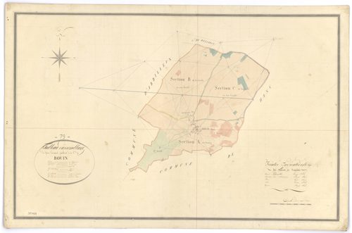 Bouin - FRAD079_CADASTRE_NAPOLEONIEN Tableau d'assemblage 