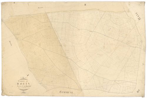 Bouin - FRAD079_CADASTRE_NAPOLEONIEN Section C dite de Bagoudet 