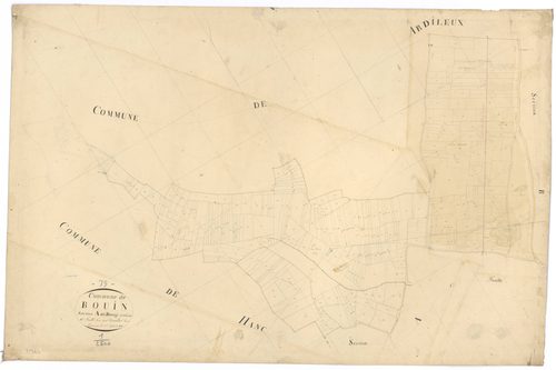 Bouin - FRAD079_CADASTRE_NAPOLEONIEN Section A2 dite du Bourg 