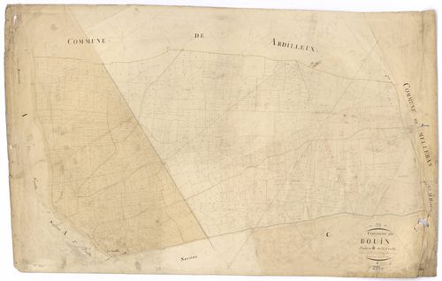 Bouin - FRAD079_CADASTRE_NAPOLEONIEN Section B dite de la Cueille 