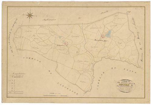 Bouin - FRAD079_CADASTRE_NAPOLEONIEN Section A1 dite des Galandières 