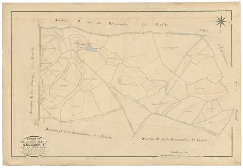 Bouin - FRAD079_CADASTRE_NAPOLEONIEN Section C1 dite de la Rétière 
