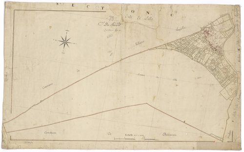 Le Bourdet - FRAD079_CADASTRE_NAPOLEONIEN Section G dite de Lille 
