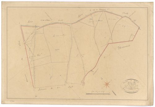 Boussais - FRAD079_CADASTRE_NAPOLEONIEN Section D1 dite de Madrid 