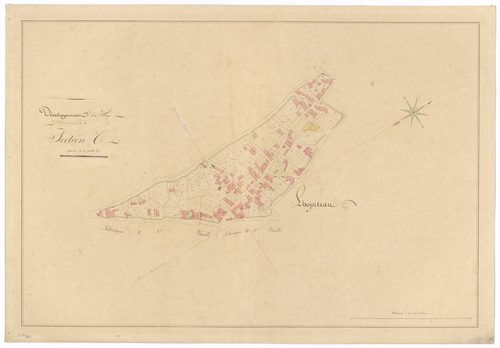 Boussais - FRAD079_CADASTRE_NAPOLEONIEN Développement de la section C1 