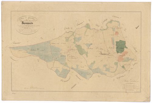 Boussais - FRAD079_CADASTRE_NAPOLEONIEN Tableau d'assemblage 