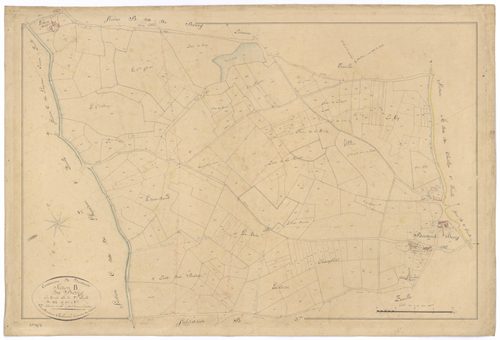 Boussais - FRAD079_CADASTRE_NAPOLEONIEN Section B2 dite du Bourg 