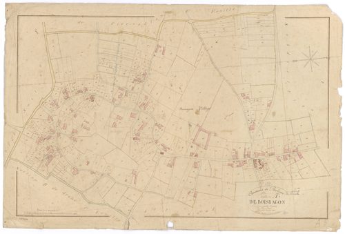 La Crèche - FRAD079_CADASTRE_NAPOLEONIEN Section A3 dite de Boisragon 