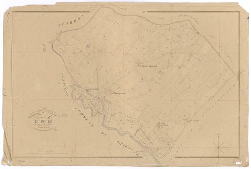 La Crèche - FRAD079_CADASTRE_NAPOLEONIEN Section E2 dite du Bourg 