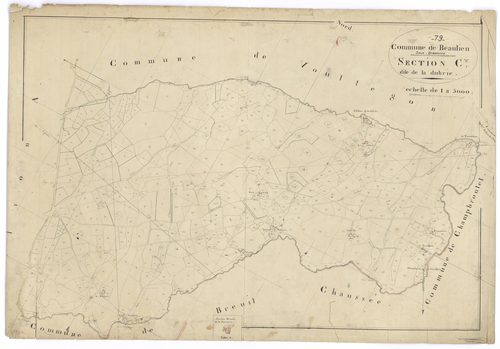 Bressuire - FRAD079_CADASTRE_NAPOLEONIEN Section C dite de la Dubrie 