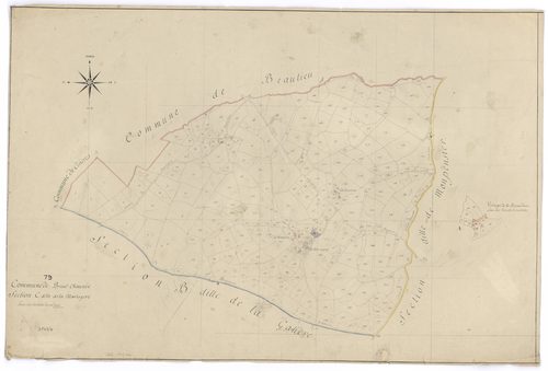 Bressuire - FRAD079_CADASTRE_NAPOLEONIEN Section C dite de la Marlogère 