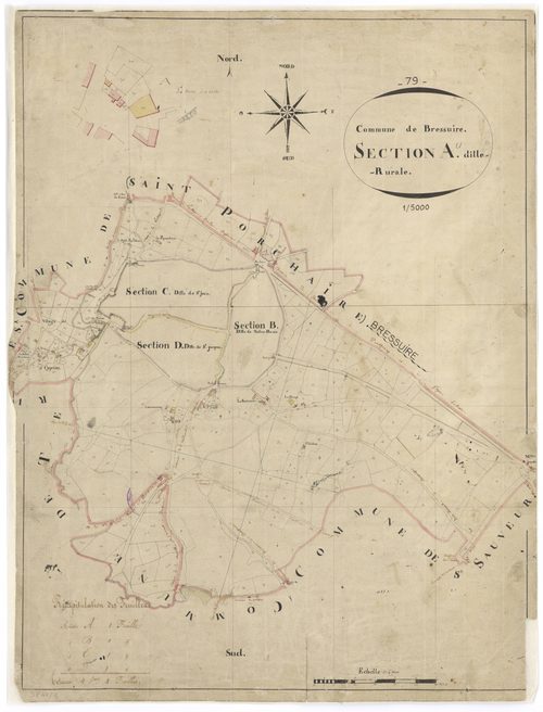 Bressuire - FRAD079_CADASTRE_NAPOLEONIEN Section A Rurale 