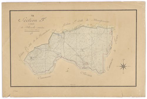 Bressuire - FRAD079_CADASTRE_NAPOLEONIEN Section F dite de Blanche-Coudre 