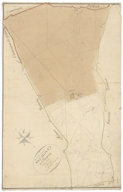 Le Breuil-sous-Argenton - FRAD079_CADASTRE_NAPOLEONIEN Section C2 dite de l'Ebeaupinay 