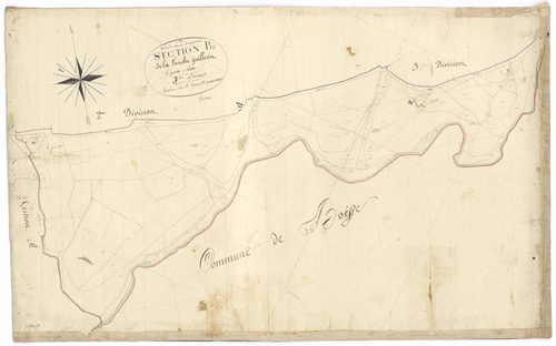 Le Breuil-sous-Argenton - FRAD079_CADASTRE_NAPOLEONIEN Section B3 dite de la Touche Guillerin 