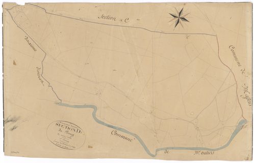 Le Breuil-sous-Argenton - FRAD079_CADASTRE_NAPOLEONIEN Section D1 dite du Bourg 