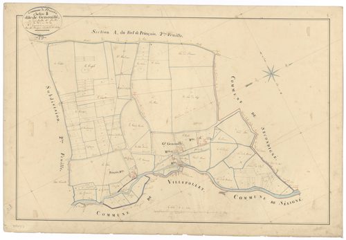 Brie - FRAD079_CADASTRE_NAPOLEONIEN Section B1 dite de Genouillé 