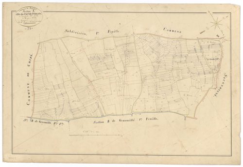 Brie - FRAD079_CADASTRE_NAPOLEONIEN Section A2 dite du Fief de Prinçais 