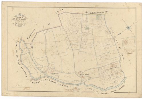Brie - FRAD079_CADASTRE_NAPOLEONIEN Section B2 dite de Genouillé 