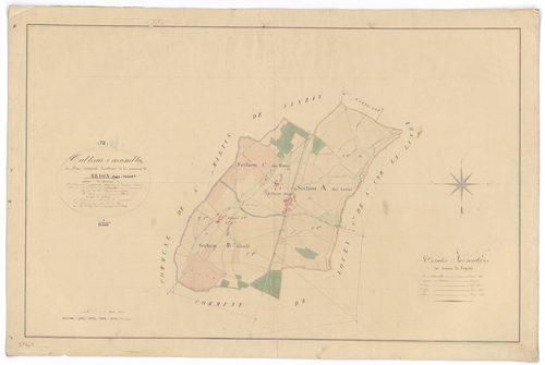Brion-près-Thouet - FRAD079_CADASTRE_NAPOLEONIEN Tableau d'assemblage 