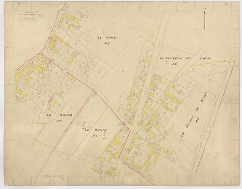 Brion-près-Thouet - FRAD079_CADASTRE_RECENT Section AC (Contient aussi AI et AK) 