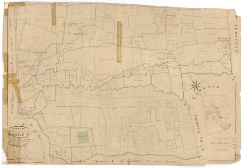 Brioux-sur-Boutonne - FRAD079_CADASTRE_NAPOLEONIEN Section B dite de Vezançais 