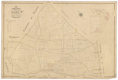 Brioux-sur-Boutonne - FRAD079_CADASTRE_NAPOLEONIEN Section A1 dite des Carrières 