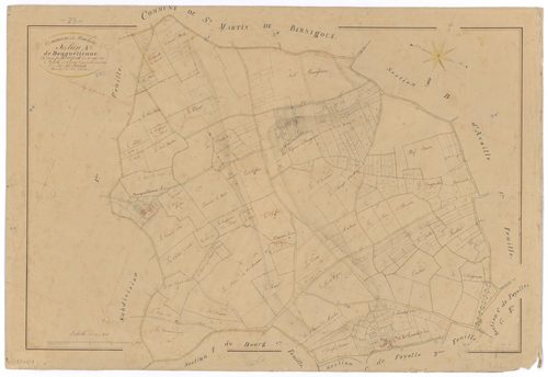 Brûlain - FRAD079_CADASTRE_NAPOLEONIEN Section A2 dite de Bouquétienne 