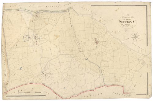 Le Busseau - FRAD079_CADASTRE_NAPOLEONIEN Section C3 dite du Bourg 