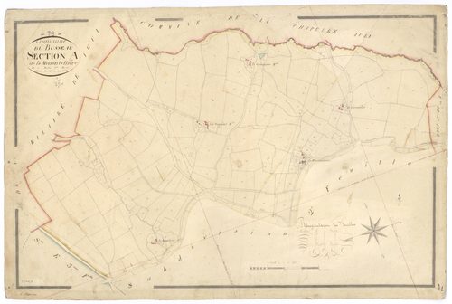 Le Busseau - FRAD079_CADASTRE_NAPOLEONIEN Section A1 dite de la Menantellière 