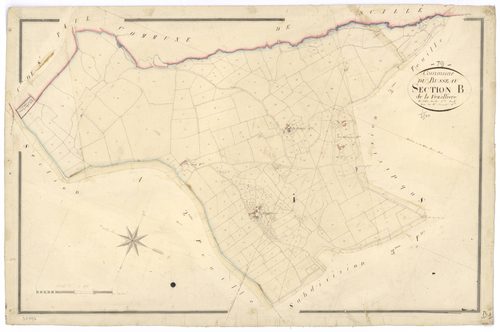 Le Busseau - FRAD079_CADASTRE_NAPOLEONIEN Section B1 dite de la Vezalliere 