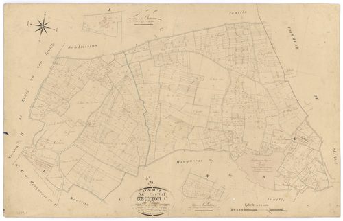 Caunay - FRAD079_CADASTRE_NAPOLEONIEN Section C2 dite du Plessis 