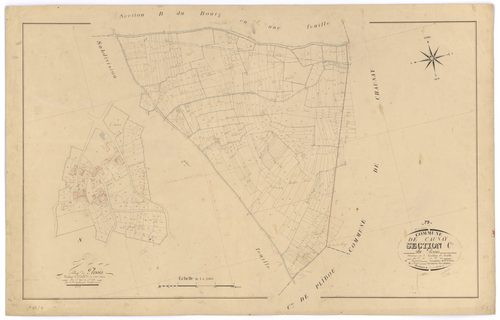 Caunay - FRAD079_CADASTRE_NAPOLEONIEN Section C1 dite du Plessis 