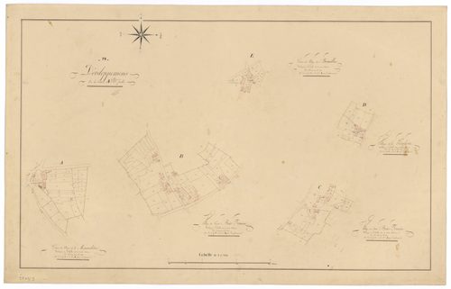 Caunay - FRAD079_CADASTRE_NAPOLEONIEN Developpement de la section A1 