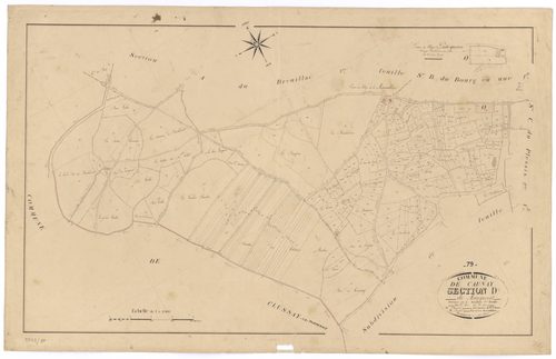 Caunay - FRAD079_CADASTRE_NAPOLEONIEN Section D2 dite de Mauquerat 