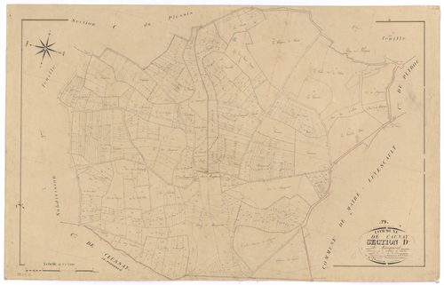 Caunay - FRAD079_CADASTRE_NAPOLEONIEN Section D1 dite de Mauquerat 