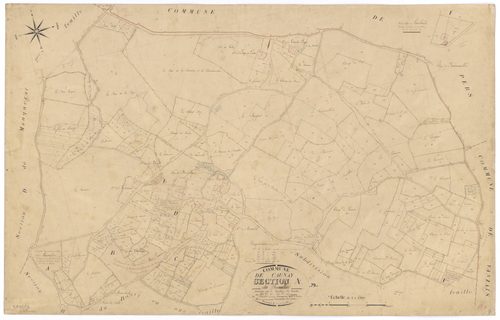 Caunay - FRAD079_CADASTRE_NAPOLEONIEN Section A1 dite du Breuillac 