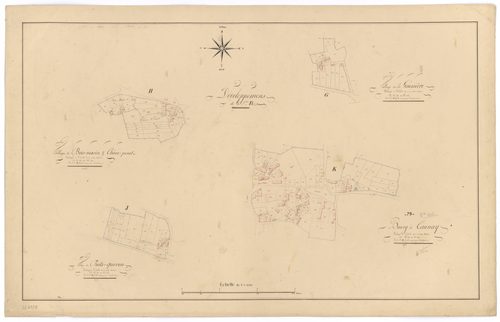 Caunay - FRAD079_CADASTRE_NAPOLEONIEN Developpement de la section B 