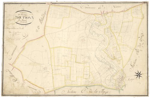 Celles-sur-Belle - FRAD079_CADASTRE_NAPOLEONIEN Section A,dite du Bourg (copie) 