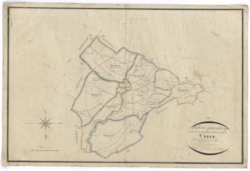 Celles-sur-Belle - FRAD079_CADASTRE_NAPOLEONIEN Tableau d'assemblage 