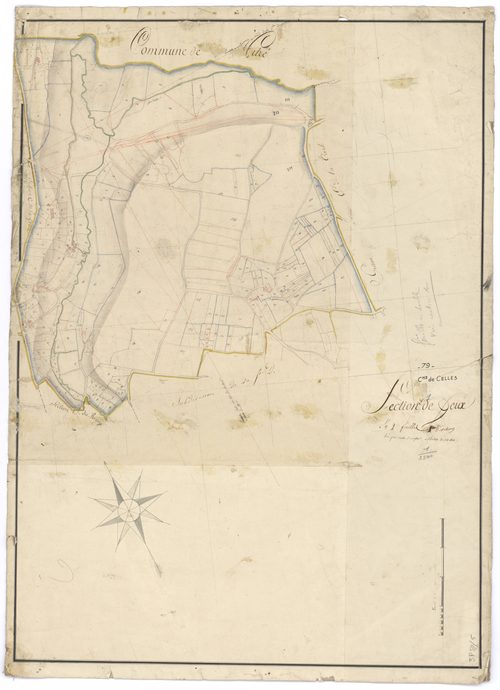 Celles-sur-Belle - FRAD079_CADASTRE_NAPOLEONIEN Section D1 dite de Feux (en double) 