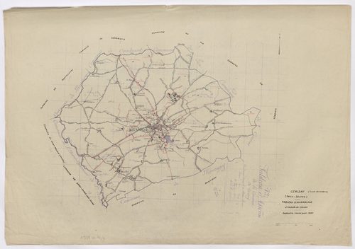 Cerizay - FRAD079_CADASTRE_RECENT Tableau d'assemblage 