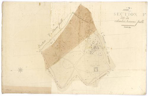 Cersay - FRAD079_CADASTRE_NAPOLEONIEN Section F3 dite du Colombier 