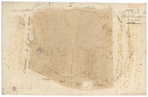 Cersay - FRAD079_CADASTRE_NAPOLEONIEN Section G1 dite de la Guillotière 